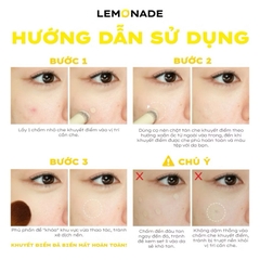 [Lemonade] Kem che khuyết điểm kiềm dầu bền màu Lemonade Matte Addict Concealer 3g