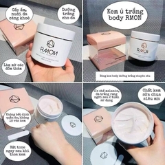 [RMON] Kem Dưỡng Trắng Da Body Rmon White Label Dia Whitening Cream Giúp Ủ Trắng và Make-Up Da Body 200ml