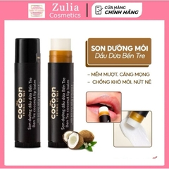 Son dưỡng môi dầu dừa Bến Tre Cocoon dưỡng ẩm môi 5g