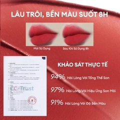 Son Velvet COLORKEY Chất Son Kem Nhung, Mịn Lì, Mềm Mượt Trên Môi 3g