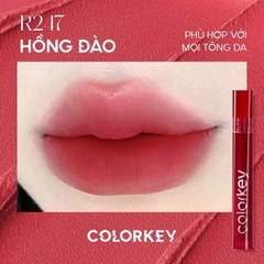 Son Velvet COLORKEY Chất Son Kem Nhung, Mịn Lì, Mềm Mượt Trên Môi 3g