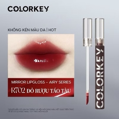 [COLORKEY] Son Môi Gương Bóng COLORKEY Mirror Tạo Hiệu Ứng Căng Bóng Như Gương Cho Đôi Môi Đầy Đặn Quyến Rũ