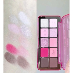 [SHEDELLA] Bảng Phấn Mắt SHEDELLA 10 Ô Pastel Cầu Vồng Mùa Hè, Nhũ Lì Tone Màu Sặc Sỡ màu
