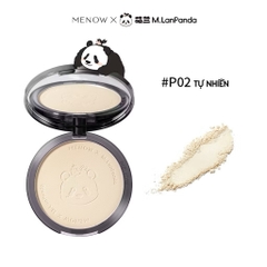 [TẶNG MÁ HỒNG] Phấn phủ nén MENOW gấu trúc Khổng Lồ kiềm dầu 21g, giữ tone lâu trôi vượt trội MENOW x MENGLAN . PANDA