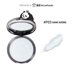 [TẶNG MÁ HỒNG] Phấn phủ nén MENOW gấu trúc Khổng Lồ kiềm dầu 21g, giữ tone lâu trôi vượt trội MENOW x MENGLAN . PANDA