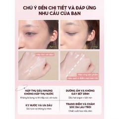 [TẶNG MÁ HỒNG] Phấn Phủ Menow Rabit Dạng Nén Vỏ Trắng Compact Powder Vietnam Edition, 8.5g