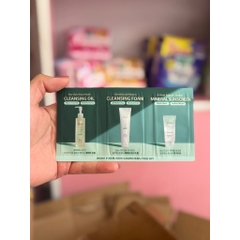Sample Set Prem Dùng Thử (Tẩy Trang + Sữa Rửa Mặt + Kem Chống Nắng) Mini Skincare Cơ Bản