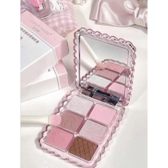 [GOGO TALES] Bảng Phấn Mắt Gogo Tales 6 Ô Vỏ Hồng Ballet Coquette, Ballet Soft Palette, 7.8g (GT773)