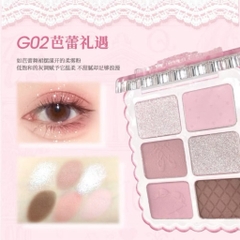 [GOGO TALES] Bảng Phấn Mắt Gogo Tales 6 Ô Vỏ Hồng Ballet Coquette, Ballet Soft Palette, 7.8g (GT773)