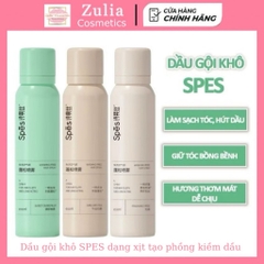 [SPES] Dầu gội khô SPES dạng xịt tạo phồng kiềm dầu cấp tốc 3 mùi hương, giữ nếp tóc đến 8 tiếng 150ml