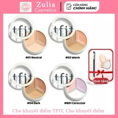 Che Khuyết Điểm TFIT 3 Ô Cover Up Pro Concealer Siêu Mịn Che Phủ Tốt Lâu Trôi Tự Nhiên 15g