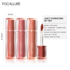 [FOCALLURE] Son Tint Focallure Watery Lip Tint Moisture Light - Căng Mọng Nước, Trong suốt Không dính (FA-L10)