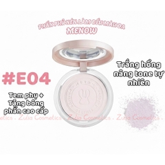 [TẶNG MÁ HỒNG] Phấn Phủ Menow Rabit Dạng Nén Vỏ Trắng Compact Powder Vietnam Edition, 8.5g