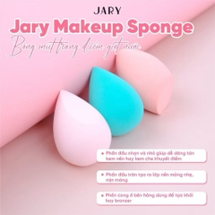 [JARY] Bông Mút Trang Điểm JARY Đánh Kem Nền siêu mịn không thấm nước (Màu Ngẫu Nhiên)