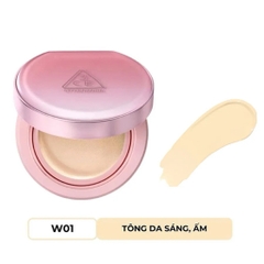 Phấn Nước 3CE Fitting Mesh Cushion Refill Set SPF40 PA+++ 11g