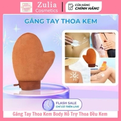 Găng Tay Thoa Kem Body Hỗ Trợ Thoa Đều Kem Không Bết Dính, Băng Tay Bôi Kem Có Bo Chun Tái Sử Dụng