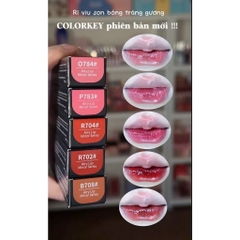 Son Bóng COLORKEY, Gương Bóng Căng Mọng, Lâu Trôi, Son môi bóng 2.5g