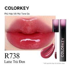 Son Bóng COLORKEY, Gương Bóng Căng Mọng, Lâu Trôi, Son môi bóng 2.5g