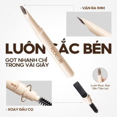 Bút chì kẻ mày FOCALLURE EverSharp Blade 0.1MM Siêu mịn lâu trôi mịn (FA-E59)