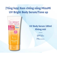 [MIZUMI] Kem Chống Nắng MizuMi UV Bright Body Serum 180ml
