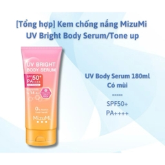 [MIZUMI] Kem Chống Nắng MizuMi UV Bright Body Serum 180ml