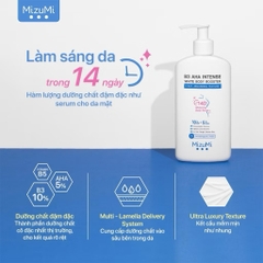 Kem Dưỡng Thể MIZUMI Trắng Sáng Da B3 AHA Intense White Body Booster 250g Mịn Màng , Niacinamide, AHA, Ceramide