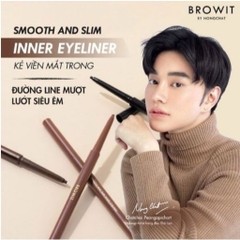 [NONGCHAT] Chì Kẻ Viền Mắt Browit by Nongchat Chống Nước, Sắc Nét Smooth And Slim Inner Eyeliner 0.1g