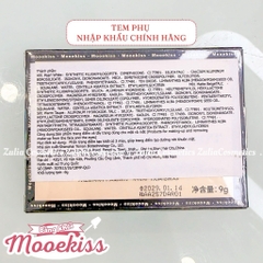 [MOOEKISS] Bảng Phấn Tạo Khối Mooekiss 3 Ô, Kèm Bắt Sáng Tạo Khối Tự Nhiên, 16.5g