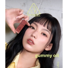 Son Tint Bóng 3CE Gummy Oil Tint Căng Mọng Dưỡng Ẩm 4g