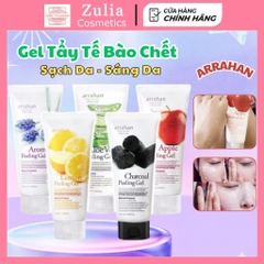 Gel Tẩy Da Chết Làm Trắng Da Hoa Quả Arrahan Sạch Da Dịu Nhẹ 180ml