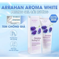 Gel Tẩy Da Chết Làm Trắng Da Hoa Quả Arrahan Sạch Da Dịu Nhẹ 180ml