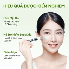 Mặt Nạ Bùn Trà Xanh Dành Cho Da Dầu Mụn Colorkey Luminous Green Tea Purifying Clay Mask 60g