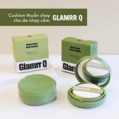 Phấn Nước Che Phủ GLAMRR Q Vegan Super Cover Cushion SPF50+/PA+++ 15g (Vỏ Xanh)