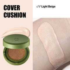 Phấn Nước Che Phủ GLAMRR Q Vegan Super Cover Cushion SPF50+/PA+++ 15g (Vỏ Xanh)