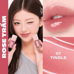 Son Bóng Dưỡng Môi OFELIA SUGARPLUM Delish Lip Oil Mềm Xinh, Màu Trong Trẻo (3.4g)