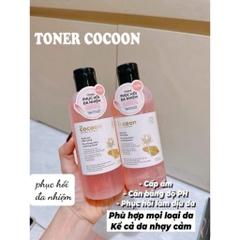 Toner Cocoon Sen Hậu Giang Làm Dịu Phục Hồi Đa Nhiệm Cho Da Rất Nhạy Cảm 310ml