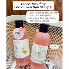 Toner Cocoon Sen Hậu Giang Làm Dịu Phục Hồi Đa Nhiệm Cho Da Rất Nhạy Cảm 310ml