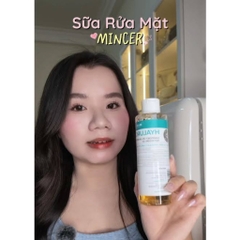 Sữa Rửa Mặt Mincer Hyaluron Cleasing Gel Làm Sạch Sâu Cho Da Nhạy Cảm, Da Mụn 200ml