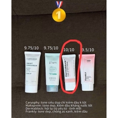 Kem Chống Nắng Dermablock Phổ Rộng SPF50+ PA++++ Giúp Chống Nắng Và Nâng Tone Cho Mọi Loại Da 35ml