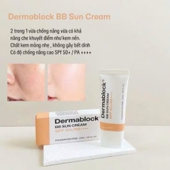 Kem Chống Nắng Dermablock Phổ Rộng SPF50+ PA++++ Giúp Chống Nắng Và Nâng Tone Cho Mọi Loại Da 35ml