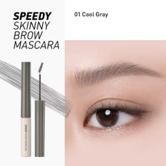 [PERRIPERA] Mascara Chuốt Lông Mày Peripera Speedy Skinny Brow 3G Không Trôi Không Lem Bền Màu