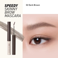 [PERRIPERA] Mascara Chuốt Lông Mày Peripera Speedy Skinny Brow 3G Không Trôi Không Lem Bền Màu