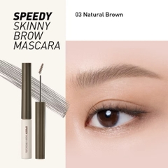 [PERRIPERA] Mascara Chuốt Lông Mày Peripera Speedy Skinny Brow 3G Không Trôi Không Lem Bền Màu