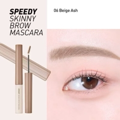[PERRIPERA] Mascara Chuốt Lông Mày Peripera Speedy Skinny Brow 3G Không Trôi Không Lem Bền Màu