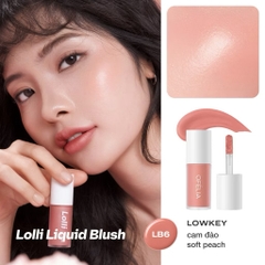 KEM MÁ HỒNG OFÉLIA LOLLI LIQUID BLUSH màu xinh Zulia Cosmetics