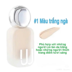 Kem nền Z.W.J Weijie Lightweight 30ml cho lớp nền mỏng nhẹ tự nhiên chống thấm nước kiểm soát dầu