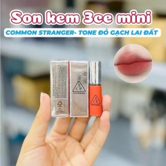 [MINI SIZE] Son Kem Lì 3CE Water Tint Mini Đeo Khẩu Trang Không Lem Hàn Quốc Mini 1,5g