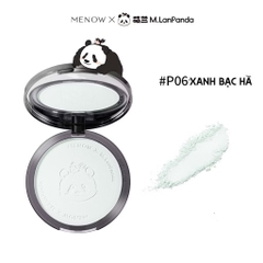 [TẶNG MÁ HỒNG] Phấn phủ nén MENOW gấu trúc Khổng Lồ kiềm dầu 21g, giữ tone lâu trôi vượt trội MENOW x MENGLAN . PANDA