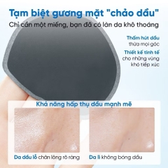 Giấy Thấm Dầu AMORTALS Dạng Bông Mút - Hút Dầu Thừa Nhanh
