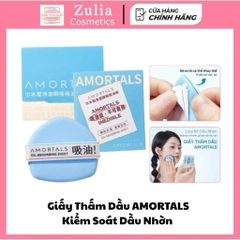 Giấy Thấm Dầu AMORTALS Dạng Bông Mút - Hút Dầu Thừa Nhanh